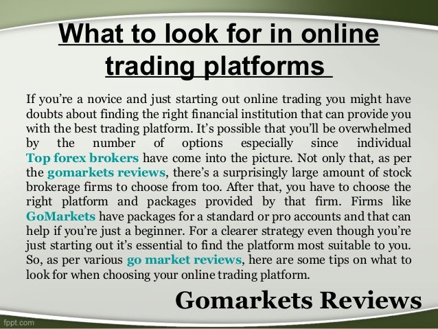 Top Forex Broker Gold Trader Forex Demo Account Go Market - 
